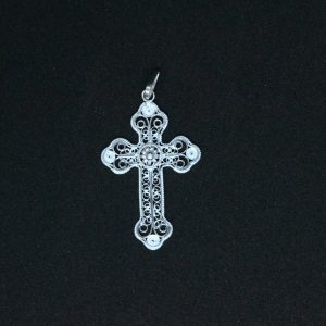 Filigree Trefoil Cross